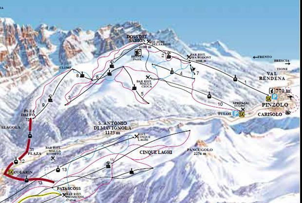 Rendena Ski Apartments Pinzolo Dış mekan fotoğraf